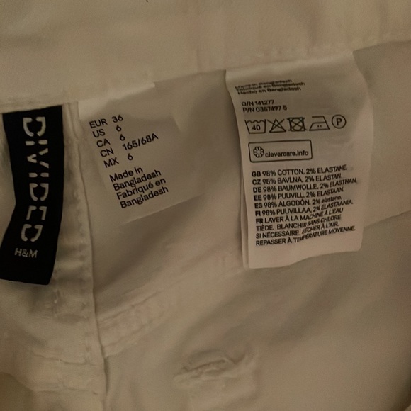 White Skinny Jeans - Picture 2 of 3